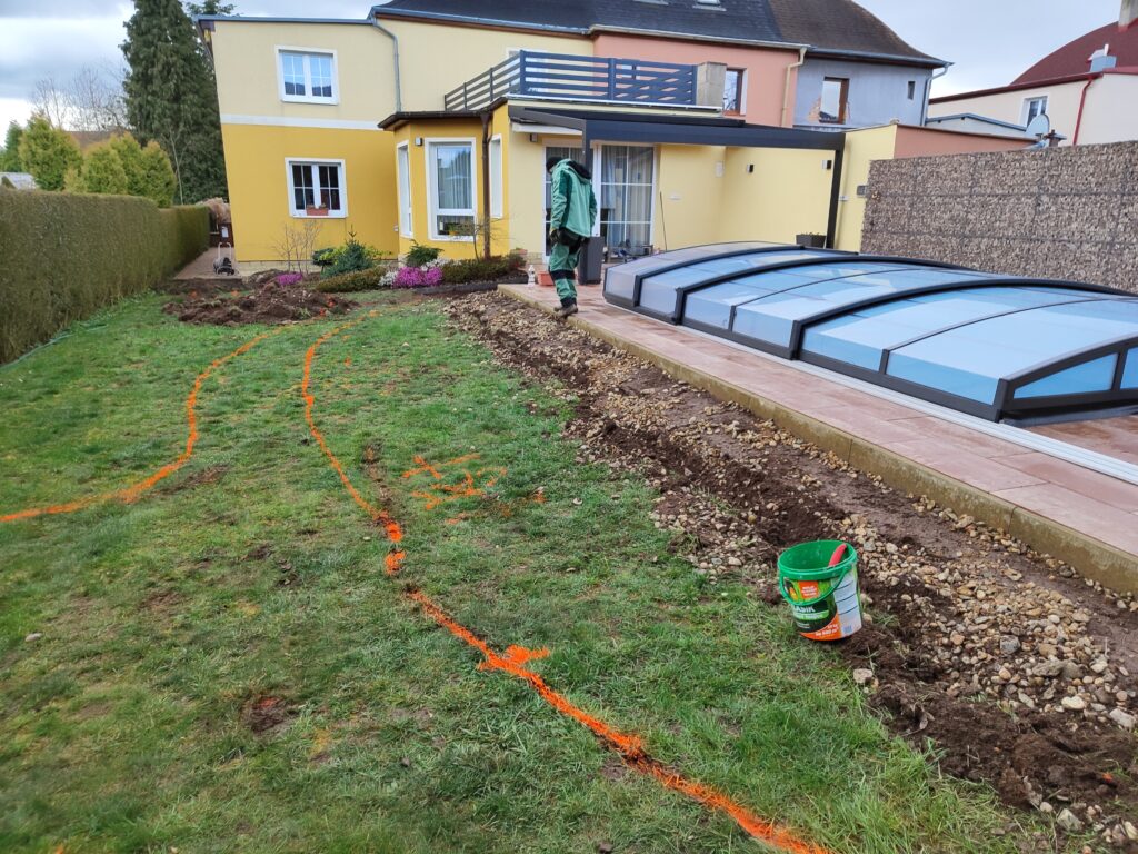 Realizace zahrady Probostov 11 priprava