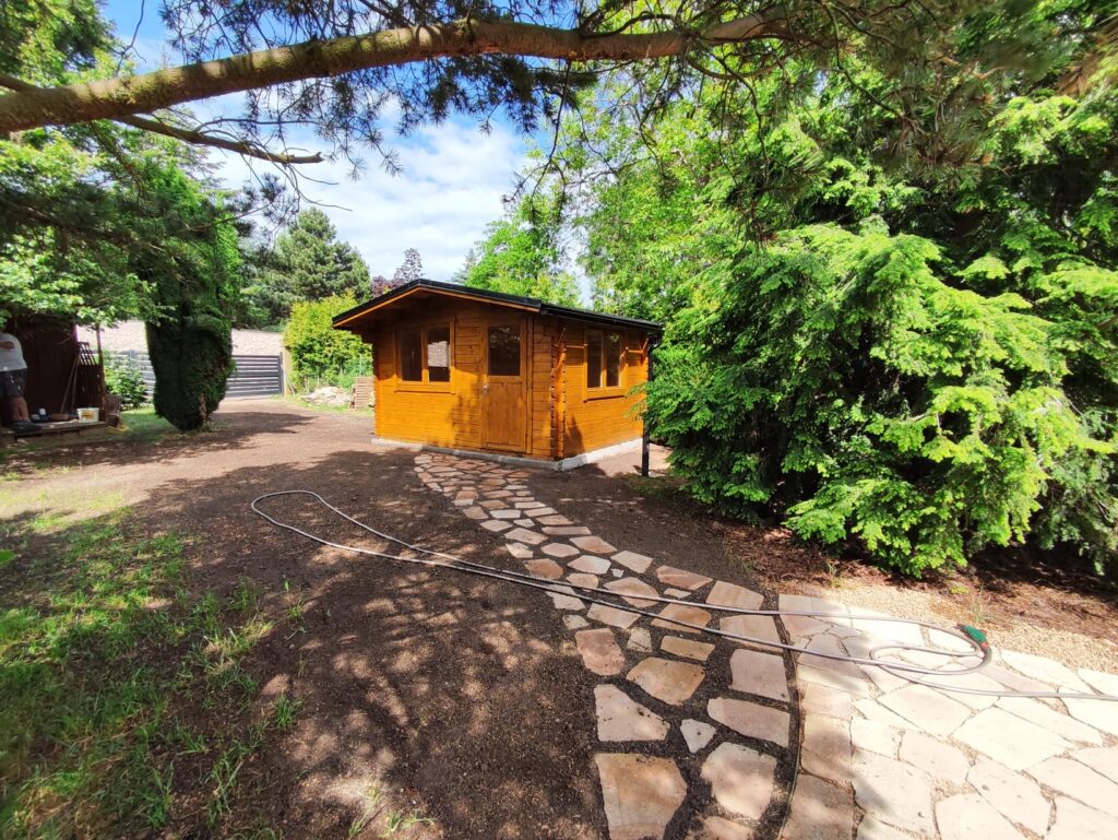 Realizace zahrady Probostov 8 nater domku