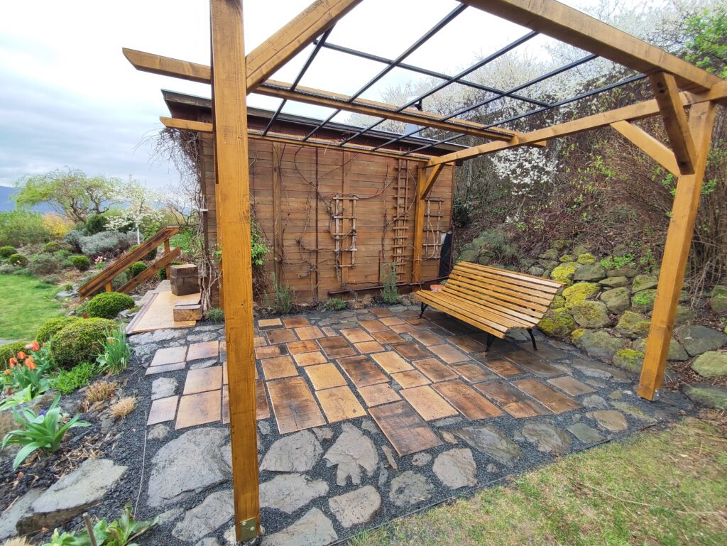 pergola dubove prazce