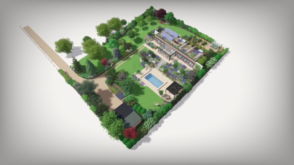 projekt navrh zahrady teplice 1