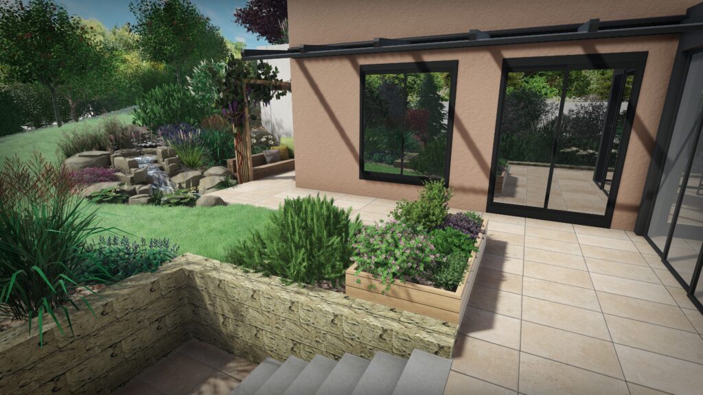 projekt navrh zahrady teplice 10