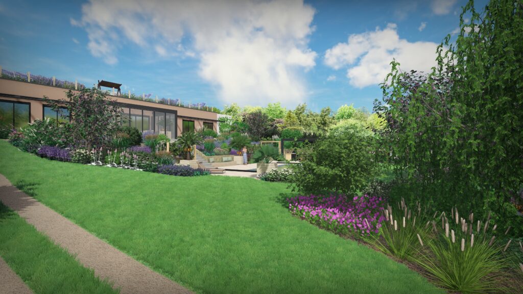 projekt navrh zahrady teplice 2