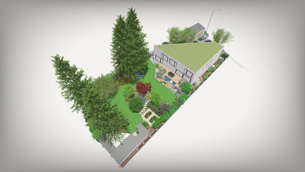 projekt zahrady 1a 1